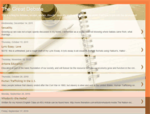 Tablet Screenshot of debatingfen.blogspot.com