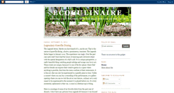 Desktop Screenshot of ecoculinaire.blogspot.com