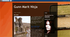 Desktop Screenshot of gunnmaritnisja.blogspot.com