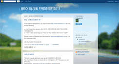 Desktop Screenshot of beoelisefreinet2011.blogspot.com