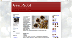 Desktop Screenshot of gasztrabbit.blogspot.com