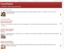 Tablet Screenshot of gasztrabbit.blogspot.com