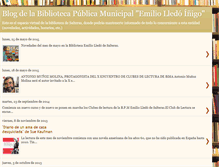 Tablet Screenshot of entraenlabiblio.blogspot.com