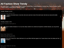 Tablet Screenshot of fashionshow11.blogspot.com