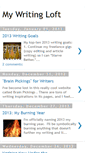 Mobile Screenshot of mywritingloft.blogspot.com