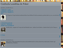 Tablet Screenshot of confrarialondrinadepoker.blogspot.com