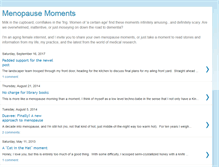 Tablet Screenshot of menopausemoments.blogspot.com