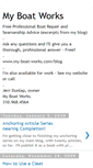 Mobile Screenshot of my-boat-works.blogspot.com
