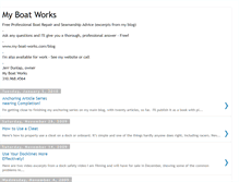 Tablet Screenshot of my-boat-works.blogspot.com