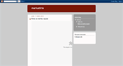 Desktop Screenshot of mariustirle.blogspot.com