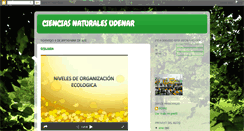 Desktop Screenshot of cienciasnaturalesudenar.blogspot.com