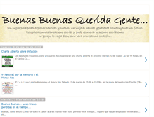 Tablet Screenshot of buenasbuenasgente.blogspot.com