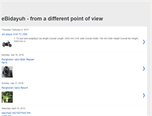 Tablet Screenshot of ebidayuhbiz.blogspot.com