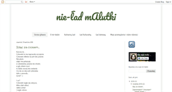 Desktop Screenshot of nieladmalutki.blogspot.com