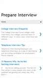 Mobile Screenshot of interviewarea.blogspot.com