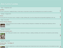Tablet Screenshot of jess-loves-looms.blogspot.com