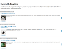 Tablet Screenshot of exmouthroadies.blogspot.com