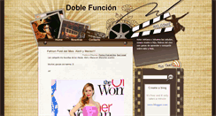 Desktop Screenshot of doblefuncioncr.blogspot.com