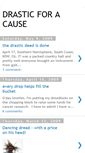 Mobile Screenshot of drasticforacause.blogspot.com