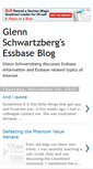 Mobile Screenshot of glennschwartzbergs-essbase-blog.blogspot.com