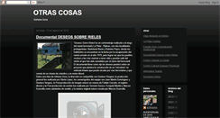 Desktop Screenshot of otrascosas-otras.blogspot.com