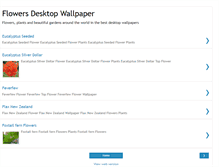 Tablet Screenshot of flowers-desktopwallpaper.blogspot.com