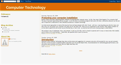 Desktop Screenshot of computerassistanceinc.blogspot.com