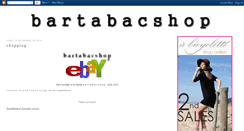 Desktop Screenshot of bartabacshop.blogspot.com