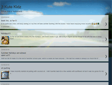 Tablet Screenshot of kutekids.blogspot.com