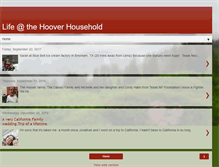 Tablet Screenshot of lifeatthehooverhousehold.blogspot.com