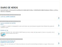 Tablet Screenshot of diariodeherois.blogspot.com