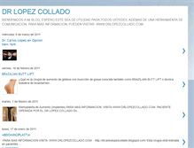 Tablet Screenshot of drcarloslopezcollado.blogspot.com