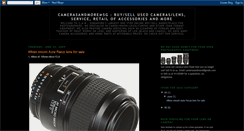 Desktop Screenshot of camerasandmore.blogspot.com