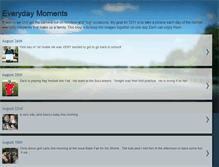 Tablet Screenshot of palmereverydaymoments.blogspot.com