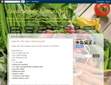 Tablet Screenshot of cookinglinewife.blogspot.com