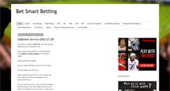 Desktop Screenshot of betsmartbetting.blogspot.com