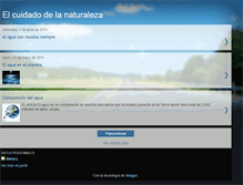 Tablet Screenshot of elcuidadodelanaturalezaa.blogspot.com