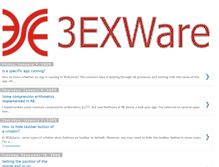 Tablet Screenshot of 3exware.blogspot.com