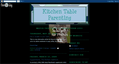 Desktop Screenshot of kitchentablefitness.blogspot.com