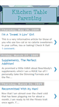 Mobile Screenshot of kitchentablefitness.blogspot.com