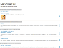 Tablet Screenshot of laschicasflog.blogspot.com