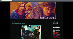Desktop Screenshot of mugglesource.blogspot.com