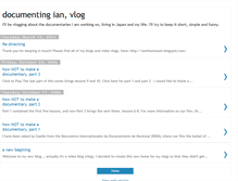 Tablet Screenshot of documentingian.blogspot.com