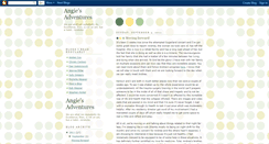 Desktop Screenshot of angiesadventures2.blogspot.com