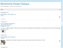 Tablet Screenshot of blankenshipdesigndialogue.blogspot.com