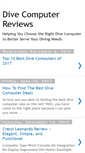 Mobile Screenshot of divecomputerreviews.blogspot.com