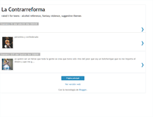 Tablet Screenshot of la-contrarreforma.blogspot.com