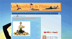 Desktop Screenshot of beneficiospilates.blogspot.com