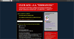 Desktop Screenshot of clubacg-emmanuel.blogspot.com