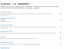 Tablet Screenshot of clubacg-emmanuel.blogspot.com